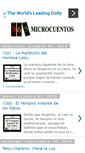 Mobile Screenshot of 365microcuentos.com
